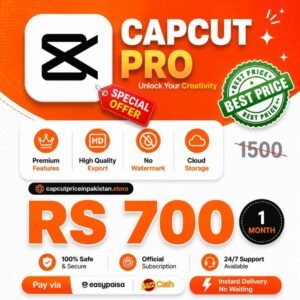 Capcut Pro 1 month