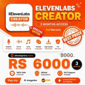 ElevenLabs 3 Months