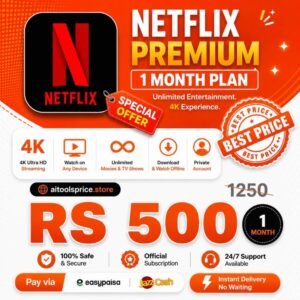 Netflix 4k 1 Month